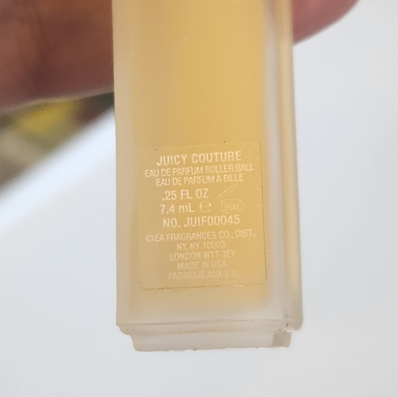 Juicy Couture Love G&P Perfume Eau De Parfum Roller Ball Mini Size 7.4ml .25oz - Picture 2 of 2